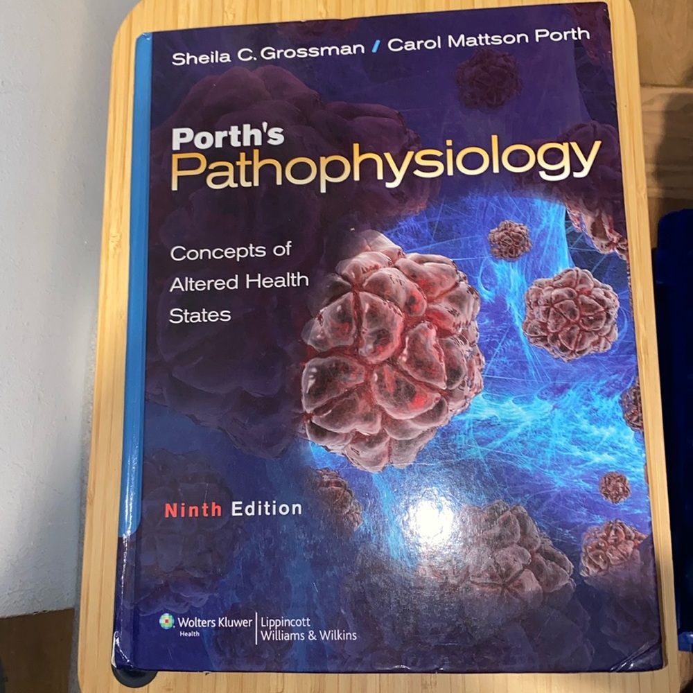 Lippincott Porth’s Pathophysiology 9th Edition Book
